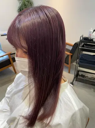 セミロング 野村 俊太のヘアスタイル