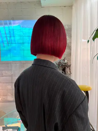 ショート haco＋所属・圧倒的デザイン力 店長🎨RENAのヘアスタイル