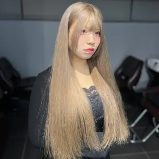 ロング カラー vain　渋谷【ヴェイン シブヤ】所属・Rio / 縮毛矯正🍒のヘアスタイル