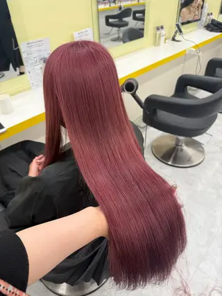 ロング カラー ヘアアレンジ 🎀Girly艶髪 暖色🎀Harukaのヘアスタイル