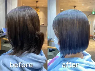 ショート noah rance 池袋所属・✨似合わせボブ✨ 縮毛矯正のヘアスタイル