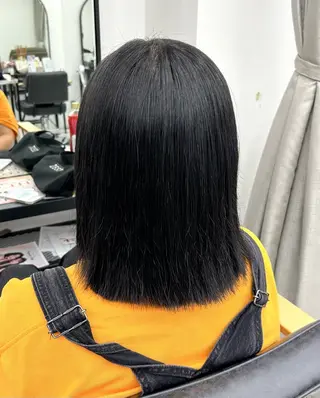 ミディアム ちょめ/八王子 ZEST emuのヘアスタイル