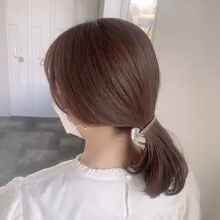 ミディアム カラー ヘアアレンジ AVANCE.神戸元町店所属・塩田 心愛のヘアスタイル