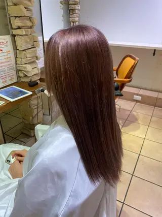 ロング 西岡 あつみ/ 堀江美容室のヘアスタイル