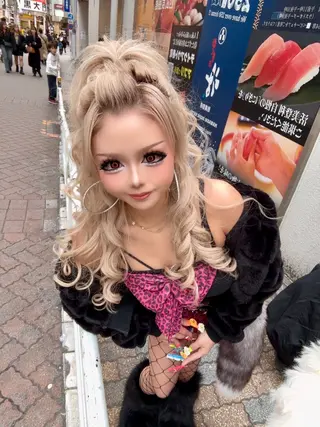 ロング M.O.D shibuya店所属・シールエクステ /まる🐺/渋谷のヘアスタイル