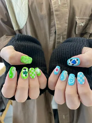 ネイル hair&nail ☯️アイリ☯️のネイルデザイン
