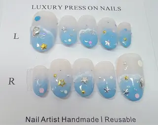 ショート 28ネイル フェンのネイルデザイン