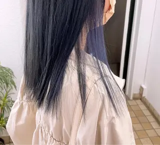 セミロング merci JUNKIのヘアスタイル