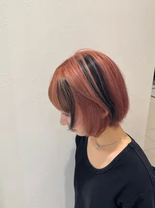 ミディアム カラー HANABUSA days所属・HANABUSA ヤスキのヘアスタイル