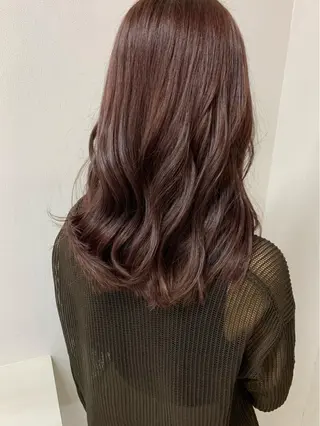 セミロング カラー LUNON/田河優花 /デザインカラーのヘアスタイル