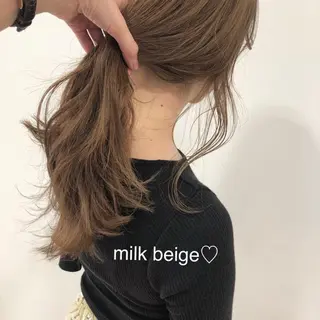 ロング カラー GLROW haruhiのヘアスタイル