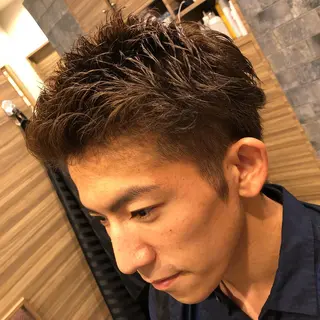 ショート メンズ 銀座マツナガ所属・立野 椋大のヘアスタイル