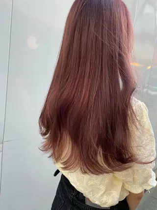 ロング カラー Joule銀座 石山あやのヘアスタイル