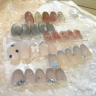 ネイル NailSalonlua（ルア）所属・Lua🌙ワンホン♡ ギャル♡推し活♡のネイルデザイン