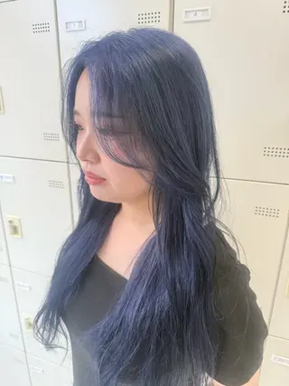 ロング カラー 透明感ハイトーン☁️ 斗和🫧天神のヘアスタイル