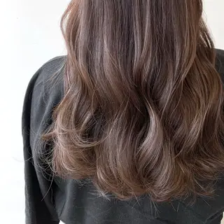 セミロング カラー 【azure横浜】 🧸misaki🌸のヘアスタイル