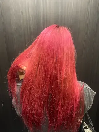 ロング パーマ 栗山 緋時のヘアスタイル