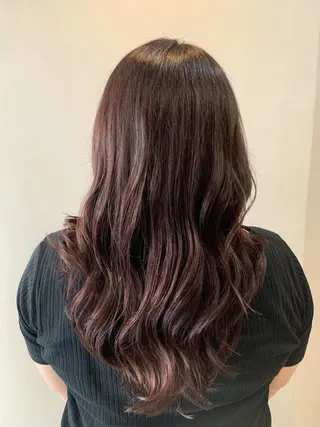 ロング カラー 似合わせカット/ 艶カラー/いらみなのヘアスタイル