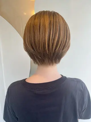 ショート ボブ/透明感カラー /大宮/たぐち🥣のヘアスタイル