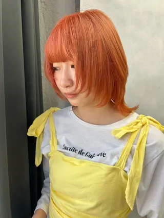 ショート カラー ✨ブリーチ特化✨ 💚Acchon💚のヘアスタイル