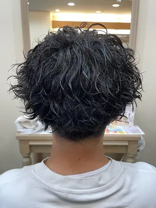 パーマ メンズ メンズパーマ🌀/ 中村郁未のヘアスタイル