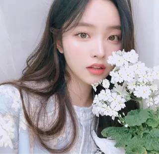 ロング カラー Sana / 韓国ヘア / カラーのヘアスタイル