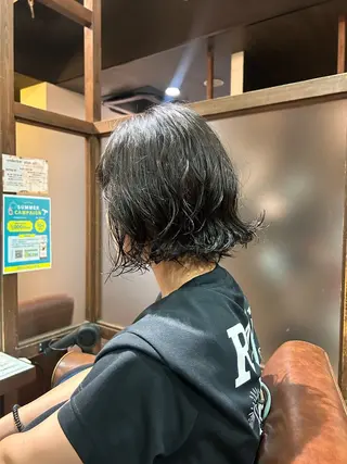 パーマ CLOVER学園前所属・フウカ ♥モデル募集♥のヘアスタイル