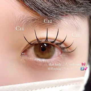 マツエク・マツパ AYAKA🤍 まつ毛パーマのマツエク・マツパデザイン