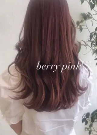 ロング カラー nakahara madokaのヘアスタイル