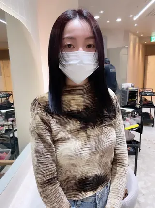 ミディアム Ess所属・YUKI / レイヤーカット🤍のヘアスタイル