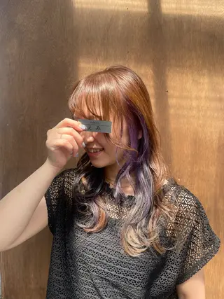 カラー 白髪ケア  BAUM まやのヘアスタイル