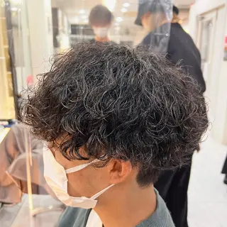 パーマ メンズ アグヘアーシータ所属・🤩メンズカット/ パーマ山本🤩のヘアスタイル