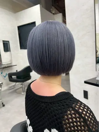 ショート カラー 遠藤 健登のヘアスタイル