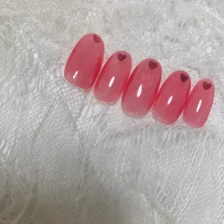 ネイル 韓国ネイル/ワンホン ネイル🎀表参道3分のネイルデザイン