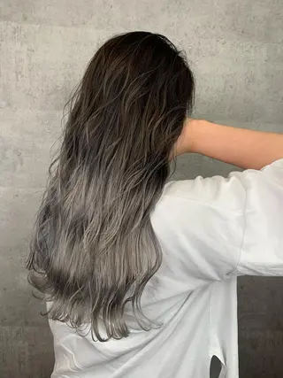 ロング カラー 🌿海山龍馬🌿前髪 /顔まわり/レイヤーのヘアスタイル