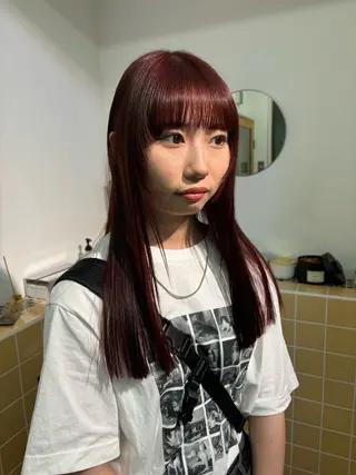 ロング カラー sakura🌸 レイヤー/韓国ヘアのヘアスタイル