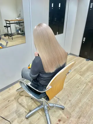 ロング カラー eir心斎橋店所属・心斎橋/ハイトーン/ RENのヘアスタイル