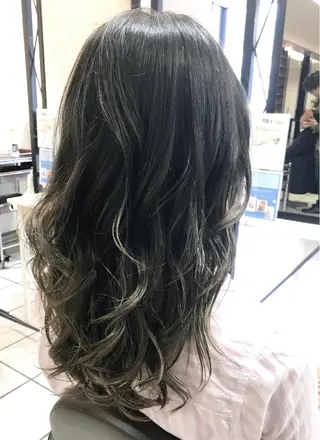 ミディアム シールエクステ⭐️ オオミタクヤのヘアスタイル