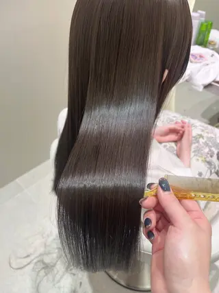 ロング カラー SALOWIN京都河原町suite店所属・うる艶カラー／ 髪質改善／arisaのヘアスタイル