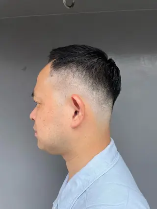 ショート メンズ FADE&LINE登戸店所属・🔥メンズ専門 美容師🔥 柳澤陵心のヘアスタイル