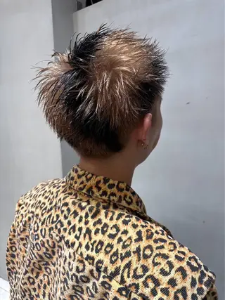 カラー ヘアアレンジ メンズ モデル様募集 えのもとりき🏄のヘアスタイル