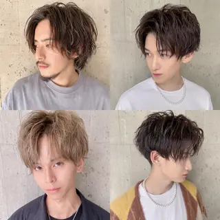 ショート メンズ 【代表】 高瀬慎也/縮毛矯正のヘアスタイル