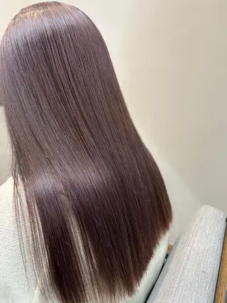 ロング 縮毛矯正 髪質改善　鈴木のヘアスタイル