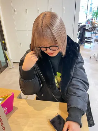 ミディアム 韓国/透明感 riToのヘアスタイル