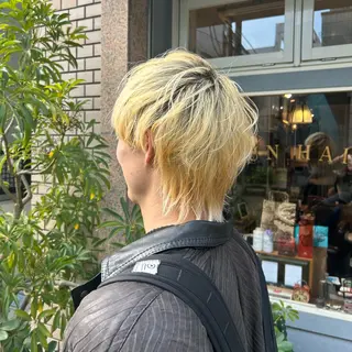 ミディアム メンズ BRITS 渡辺 菜々子のヘアスタイル