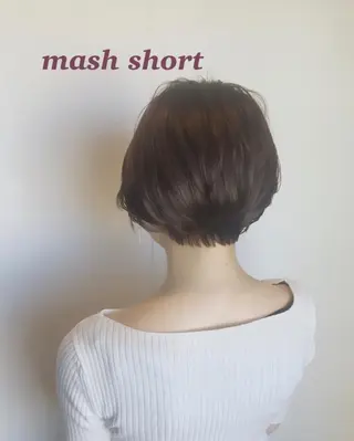 ショート カラー ヘアアレンジ topstylist 芳賀みなみのヘアスタイル