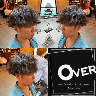 パーマ メンズ 髪質改善美容室bokuno町田店所属・メンズ＆髪質改善縮毛 矯正【平山🔥拓哉】のヘアスタイル