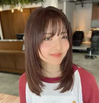 ミディアム カラー ヘアアレンジ ローネス銀座店所属・森山 陽菜のヘアスタイル