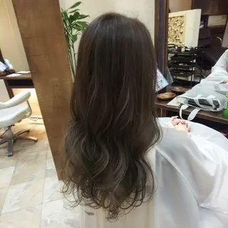 ロング カラー 斉藤 翔真のヘアスタイル