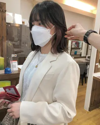 カラー 🌈ハイトーン/ ワタル🌈のヘアスタイル